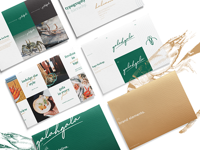 Galahgala Seafood Restaurant Branding branding design graphic design logo