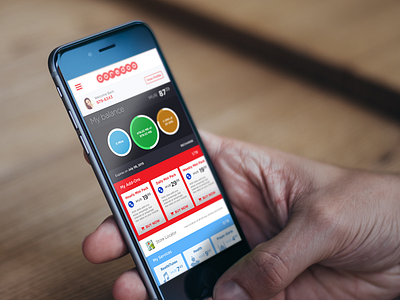 Concept redesign for Ooredoo App app ios maldives mobile ooredoo