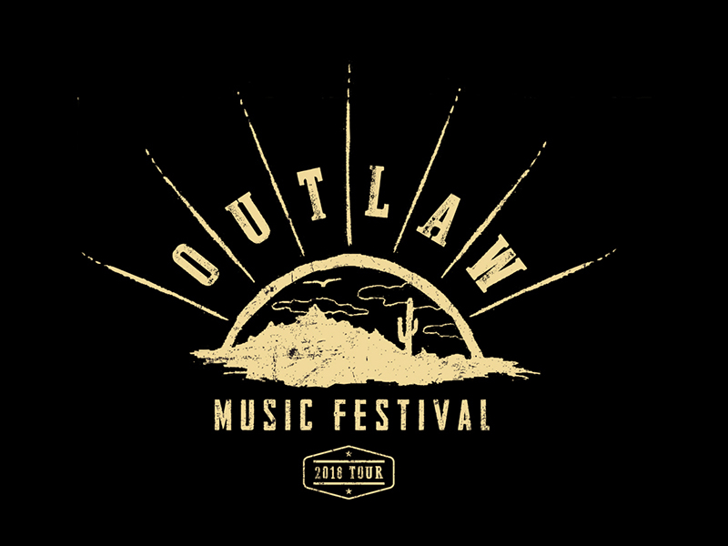 Outlaw Music Festival TShirt by Abbey Ley on Dribbble