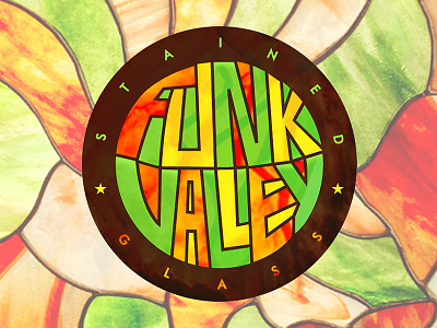 Funk Valley Stained Glass Branding