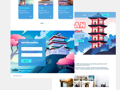 Travel Landing Page | Hoang Son app design figma graphic design landingpage typography ui ux vector