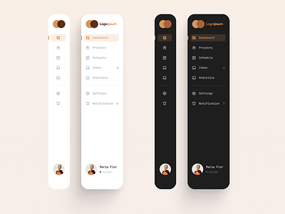 Day 20 - Side Navigation 30dchallenge figma side navigation ui ui design