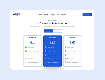 Day 24 - Pricing Page 30dchallenge figma pricing ui ui design