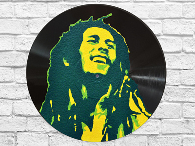 Bob Marley design артист вектор векторная графика иллюстрация лицо музыкант певец персонаж портрет