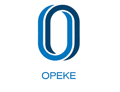 Opeke Logo branding design illustration minimal vector