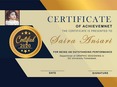 Certificate Design