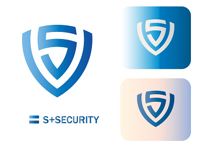 S SECURITY LOGO DESIGN app branding design flat graphic design illustration logo minimal typography ui