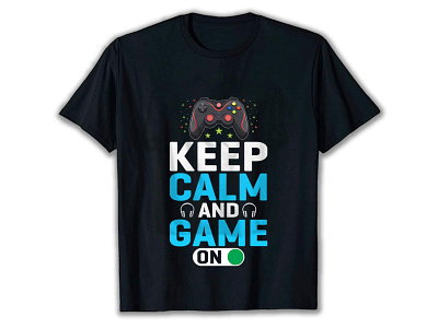 Gaming T-shirt design gaming t shirt t shirt t shirt design vintage t shirt