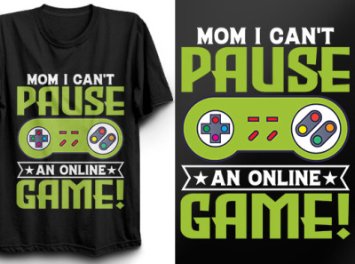 Gaming T-shirt design