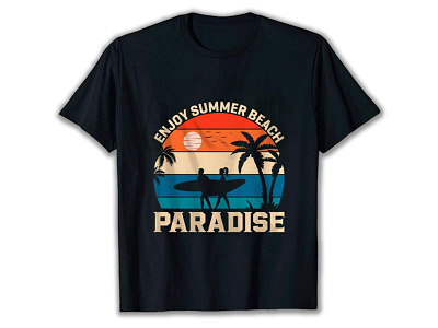 Summer T-shirt design