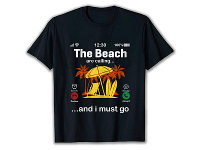 Summer T-shirt design