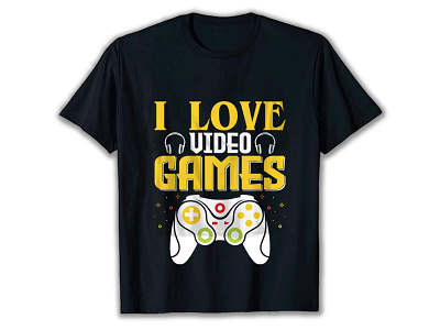 Gaming T-shirt design