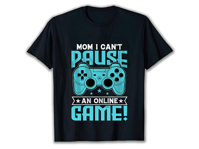 Gaming T-shirt design 3d animation graphic design logo motion graphics t shirt design