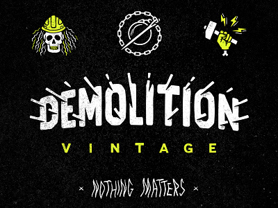 Demolition Vintage Branding