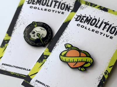 Demolition Collective Lapel Pins