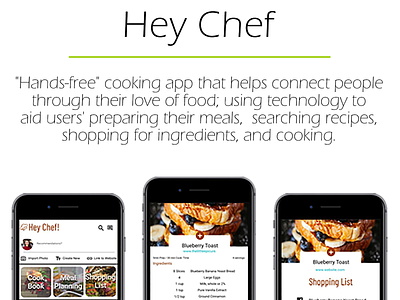 Hey Chef gui hi fi mobile app design mobilefirst social media design user experience uxdesign uxui