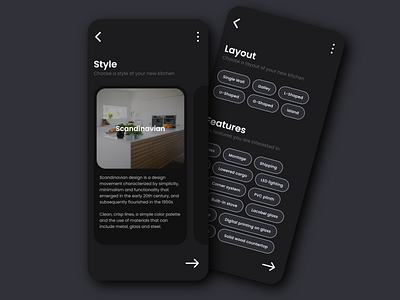 Furniture Manufacturer | Mobile adobe xd form design furniture store kitchen progressive web app user flow web app