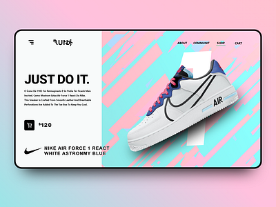 Nike Store Landing Page