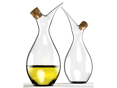 Illustration for "Renderweekly Olive Oil Flask Challenge"