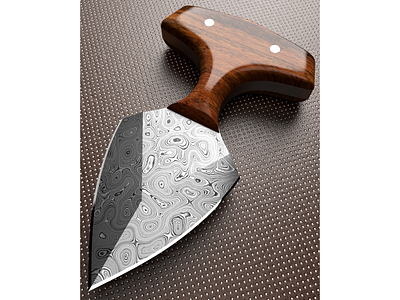 Product Vis "Damascus Steel Knife" 3d 3dsmax art artwork design keyshot product product design render