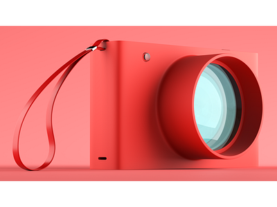Product Vis "Compact Camera" 3d arnold cinema4d design illustration product product render