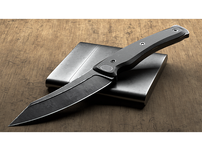 Product Viz "Knife" 3d 3dsmax arnold cinema4d design knife product product design product render render substance painter vray