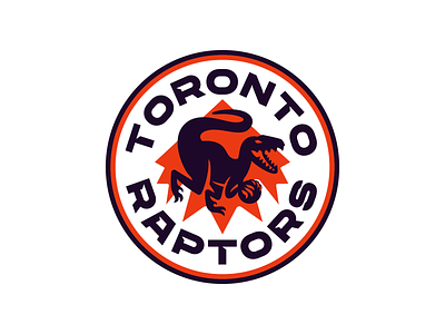 NBA Logo Redesigns: Toronto Raptors basketball brand logo nba raptor raptors redesign shield sports