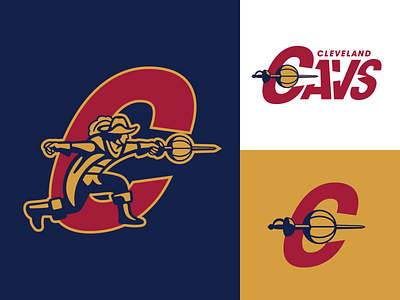 NBA Logo Redesigns: Cleveland Cavaliers
