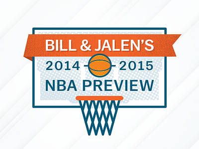 Bill & Jalen's 2014-2015 NBA Preview basketball grantland hoop logo nba