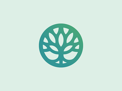 Tree of Life branches leaves logo tree