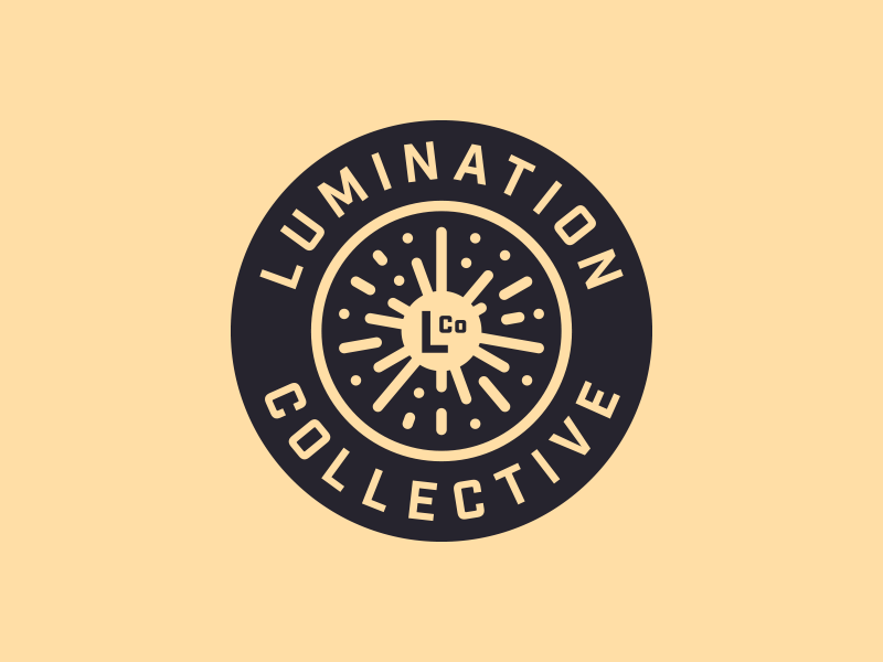 Lumination Collective brand collective guidelines logo lumination spark system