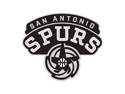 NBA Logo Redesigns: San Antonio Spurs badge basketball logo nba redesign san antonio spurs team texas