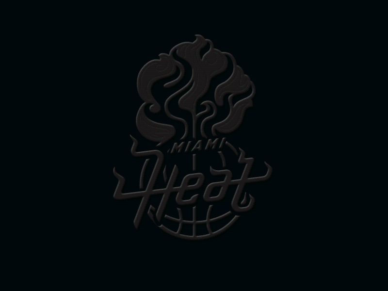 Heat-logo.gif basketball heat logo miami nba neon redesign sign team