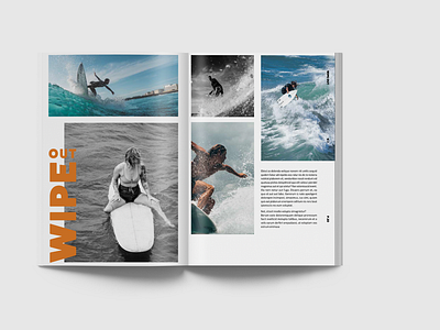 Wipe Out Magazine - Layout Exercise