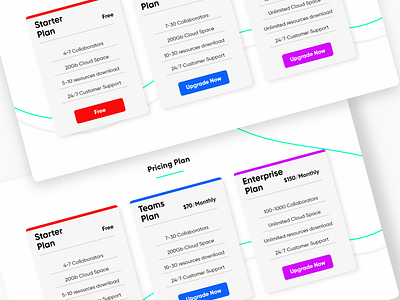 Pricing Section Exploration | Dribbble explore pricing plan product ui ux webdesign