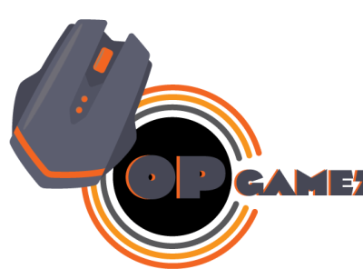 OP Gamezz Logo variations PC branding icon logo vector