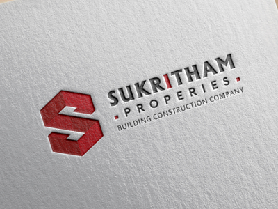 Client :Sukritham Properties, Trivandumm brandidentity branding builders kerala logodesigner logomaking trivandrum