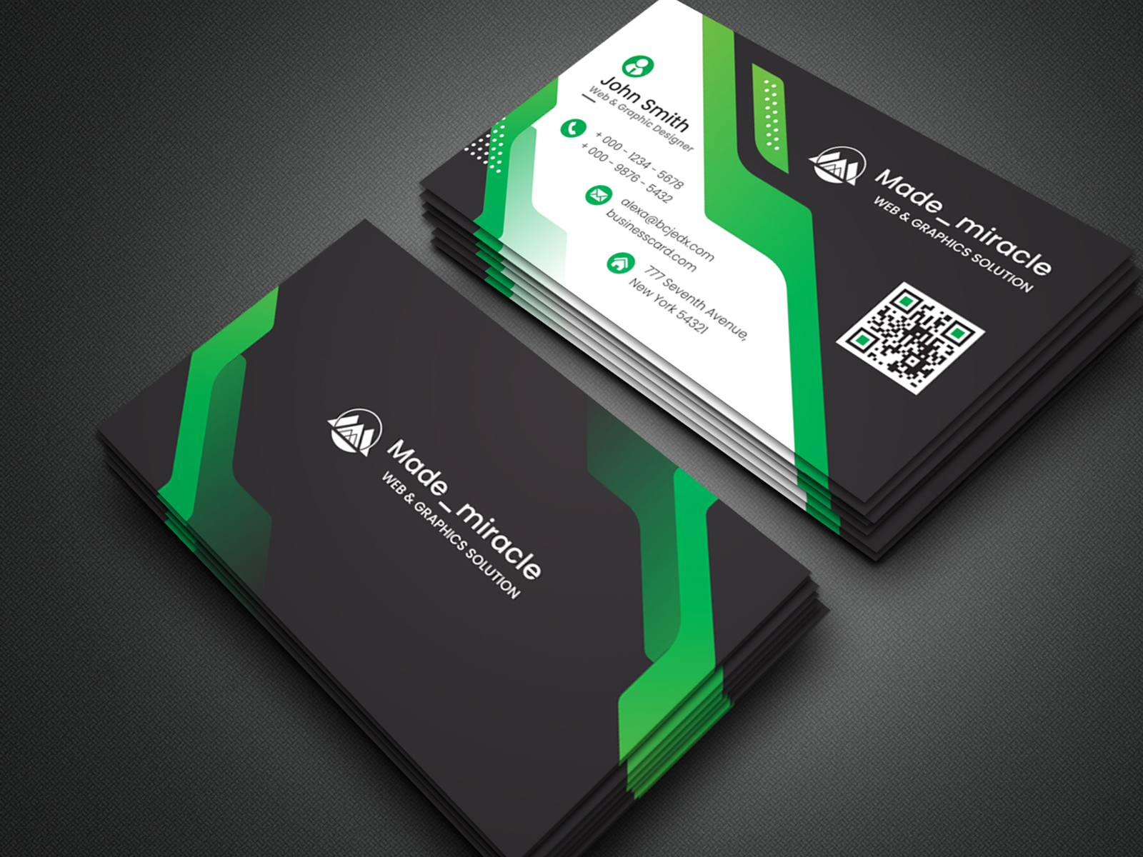 Business Card by Naim Uddin on Dribbble