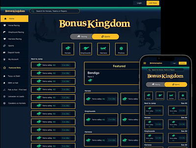 Bookmaker website concept design branding design graphic design ui