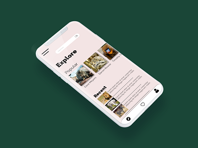 Blog app design