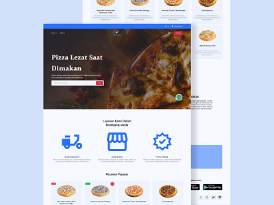 Redesign Domino's Pizza branding design figma ui uidesign uiux uiux design ux web webdesign