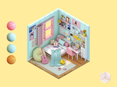 2.5D my room