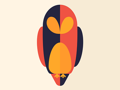 Barn Owl animal barn owl color creative design graphicdesign illustration modern owl vector