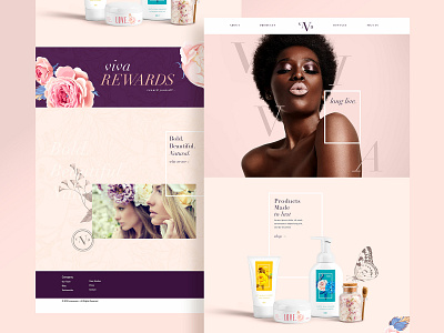 VIVA Beauty Landing Page