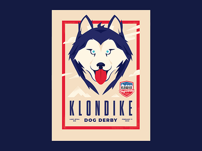 2020 Klondike Dog Derby Poster