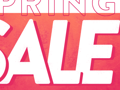 Spring Sale