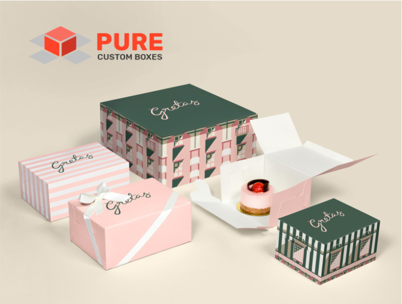 LINE 'N' CURVES 1 Pond Cake Boxes, Box for Pastries, Cookies Packing, Birthday  Cakes Boxes (Size - 8 x 8 x 5 Inches) SET OF 5 BOXES Printed Party Box  Price in