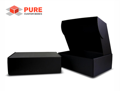 BLACK MAILER BOXES