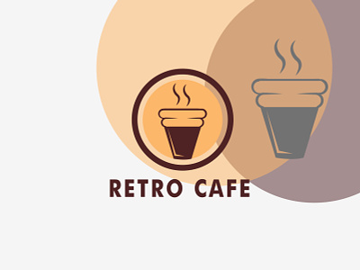 RETRO CAFE cafe coffe coffe bean coffe house design icon illustration logo logo for coffe house vector