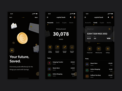 Capital - Digital bank app